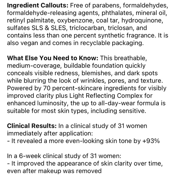 NARS FIJI Light Reflecting Advanced Skincare Foundation in Fiji - Picture 5 of 8